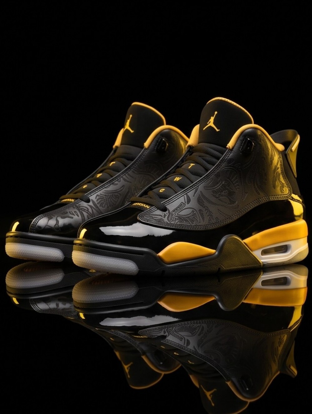 Nike Air Jordan (Dub Zero's) Men's Basketball Shoes - Picture 8 of 11
